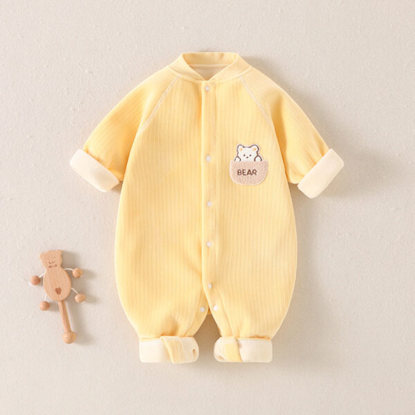 Autumn And Winter Newborn Toddler Jumpsuit - Image 6