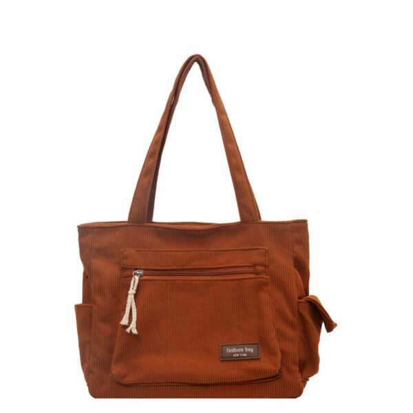 Large Capacity Woven Handbag Big Bag Women's New Canvas - Image 10