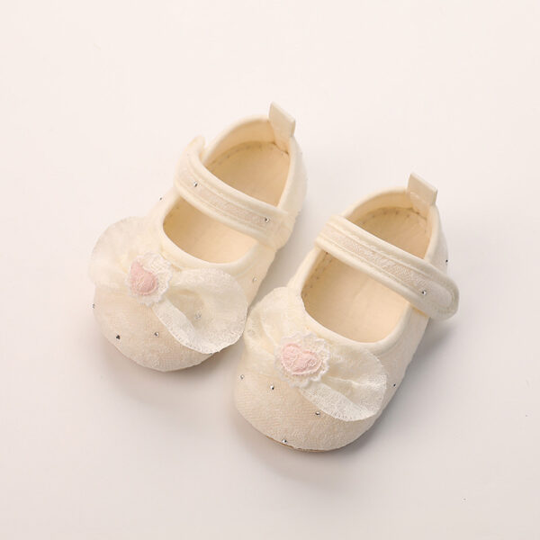 Bow Baby Princess Shoes Non-slip Soft Bottom - Image 4
