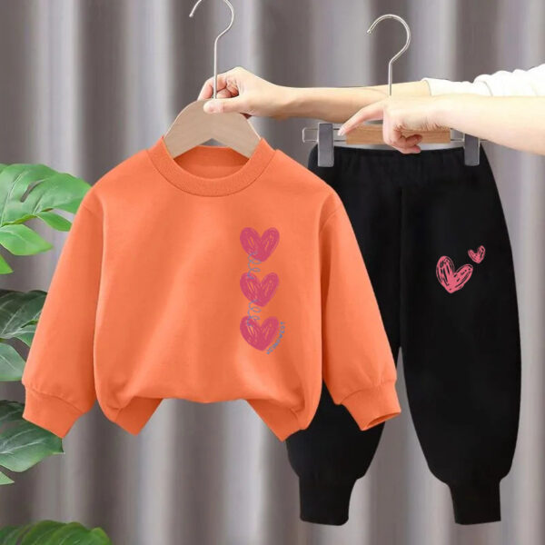 Children's Suit Girls' Sweater Two-piece Set - Image 3
