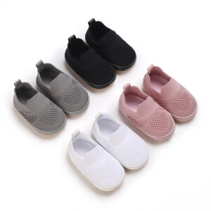 Baby's Shoes Male And Female Baby Slip-on Soft Bottom Breathable Toddler Shoes