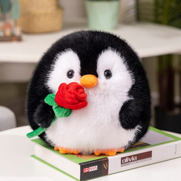 Cute Rose Penguin Doll Plush Toys - Image 8