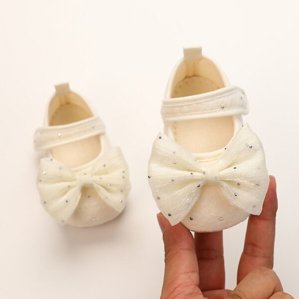 Bow Baby Princess Shoes Non-slip Soft Bottom - Image 5