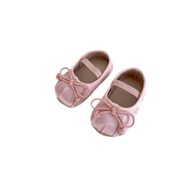 Spring Lace Bow Baby Girl Shoes - Image 4