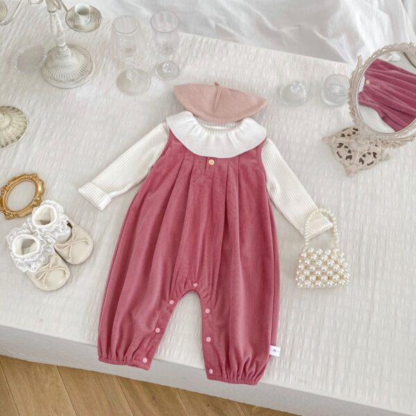 Sleeveless Strap Trousers Baby Autumn Clothing - Image 4
