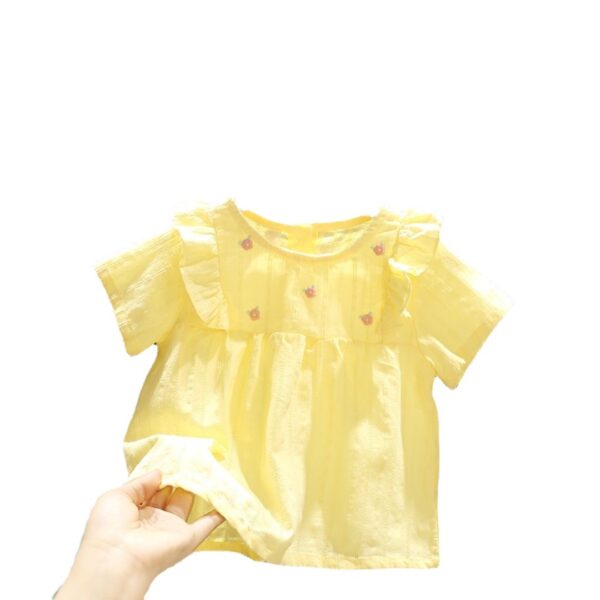 Baby Girl All-matching Trendy Doll Shirt - Image 4