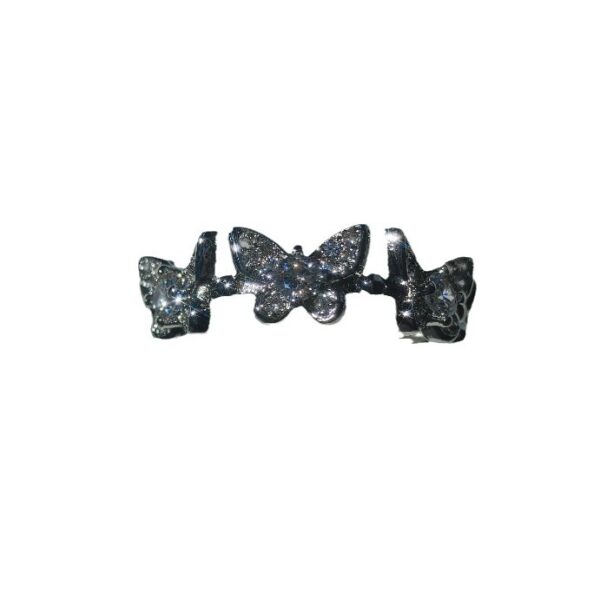 Full Circle Butterfly Light Luxury Temperament Trendy Ring - Image 4