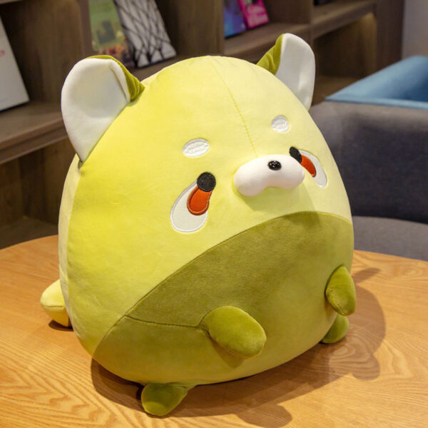 Pillow Round Roll Raccoon Plush Toy - Image 6