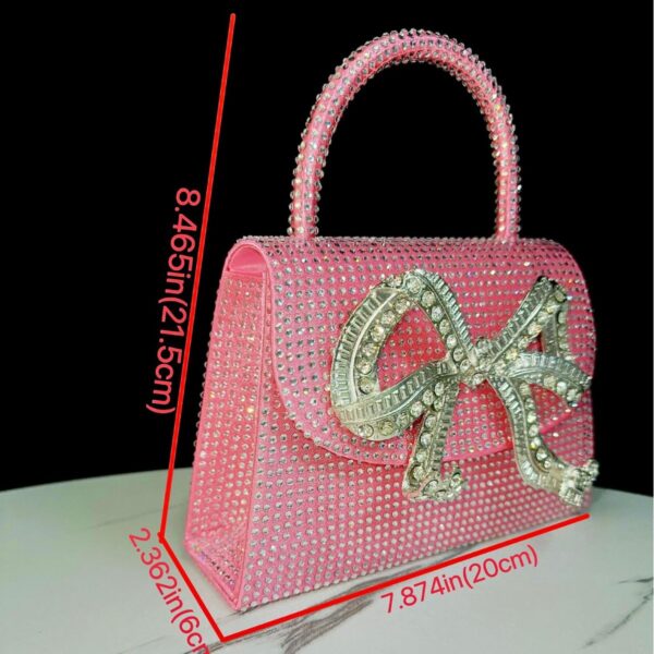 Rhinestone Banquet Full Diamond Shoulder Crossbody Women's Bag - Image 6