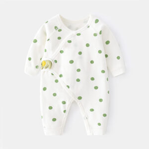 Girls' Fashion Personalized Polka Dot Romper