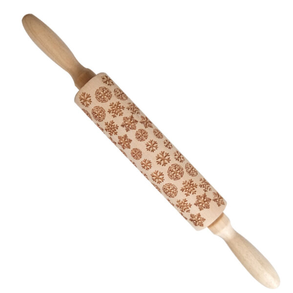 Wooden Cookie Dough Stick Crafts For Christmas - Image 8