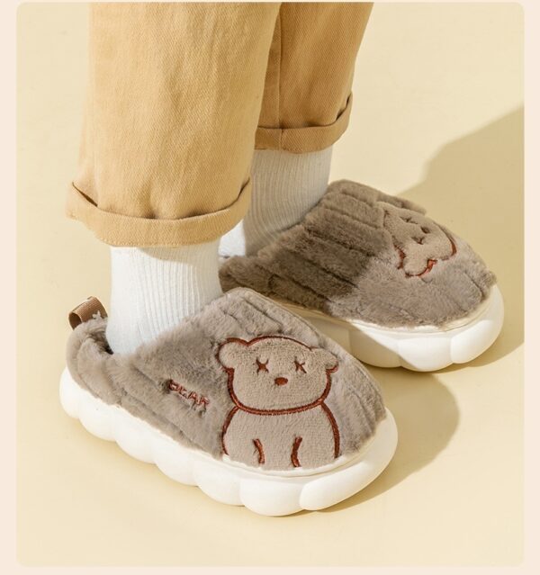 Winter Leisure Warm Home Children Cotton Slippers - Image 3