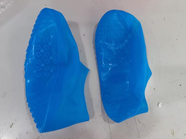 Men and women hiking slip wearable easy to carry silicone rain boots - Image 3