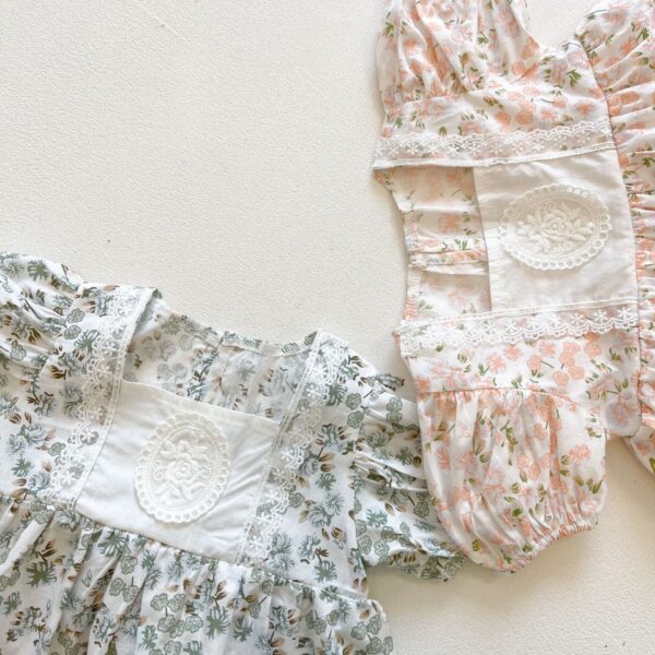Korean Version Of Floral Princess Dress - Image 2