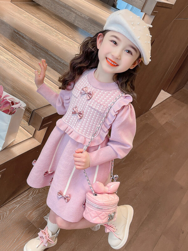 Girls' New Baby Woolen Skirt - Image 4
