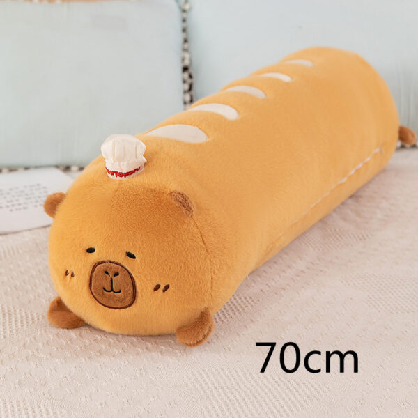 Capybara Croissant French Stick Plush Toy Large - Image 6