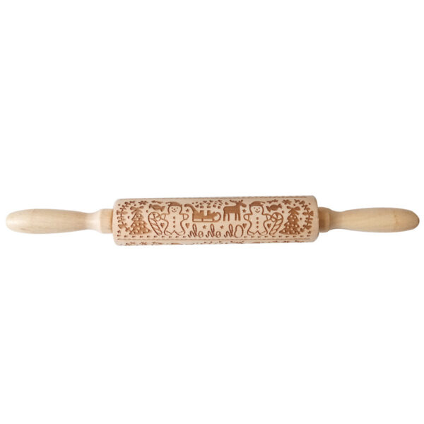 Wooden Cookie Dough Stick Crafts For Christmas - Image 7
