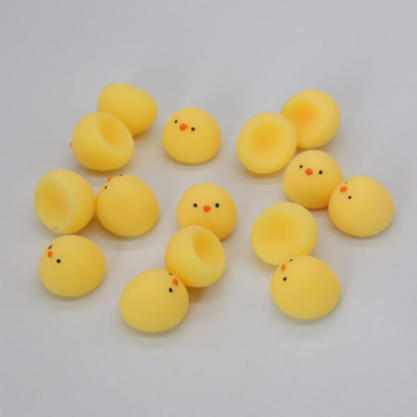 Super Cute Dumplings Squeezing Toy Fat Chicken Soup Round Chicken - Image 6
