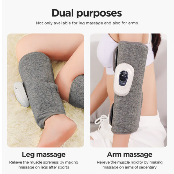 Air Wave Electric Multi-function Air Pressure Calf Massage Instrument Scraper Leg Beauty - Image 2