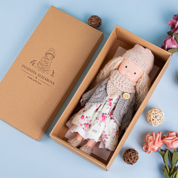 Handmade Waldorf Pure Cotton Doll - Image 7