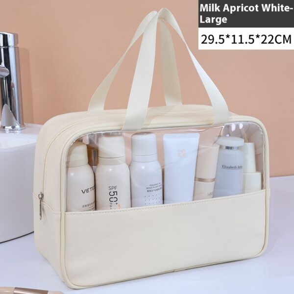 Large Capacity Cosmetic Bag Women's Transparent - Image 7