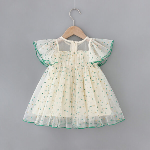 Clothing Party Romper Children girls kids dresses Overall - Image 3
