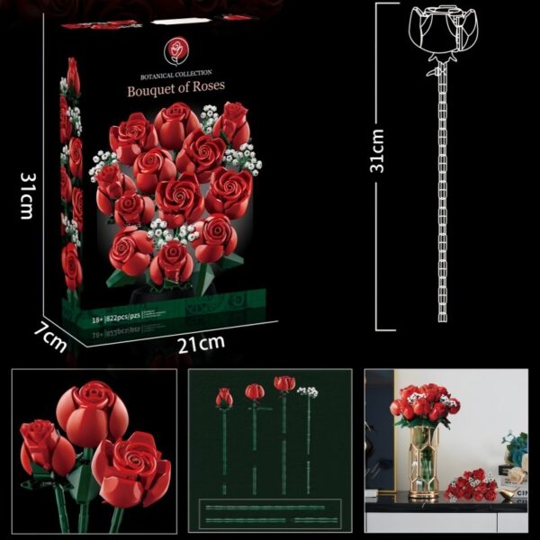 Flowers Preserved Fresh Flower Roses Valentine's Day Gift - Image 4