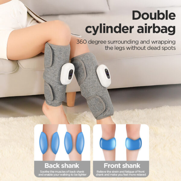 Air Wave Electric Multi-function Air Pressure Calf Massage Instrument Scraper Leg Beauty - Image 4