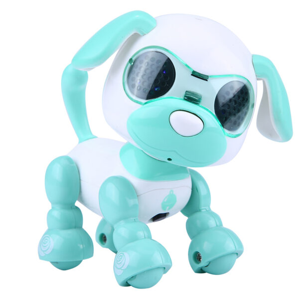 Robot Dog Pet Toy Smart Kids Interactive Walking Sound Puppy LED Educational Gift (Green) - Image 9