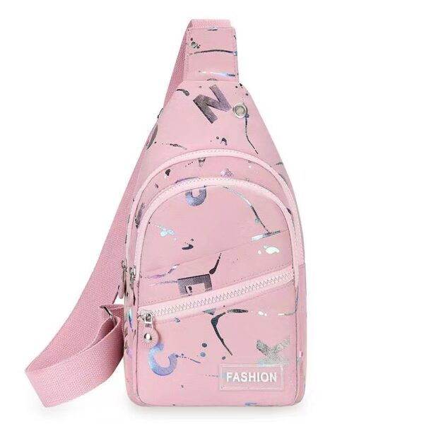 Women's One-shoulder Crossbody Backpack Oxford Cloth Chest Bag - Image 4