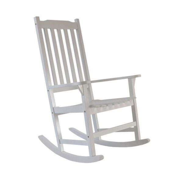 Porch Garden Rocking Chairs White - Image 7