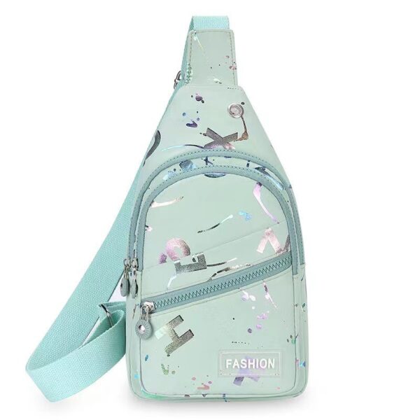Women's One-shoulder Crossbody Backpack Oxford Cloth Chest Bag - Image 8