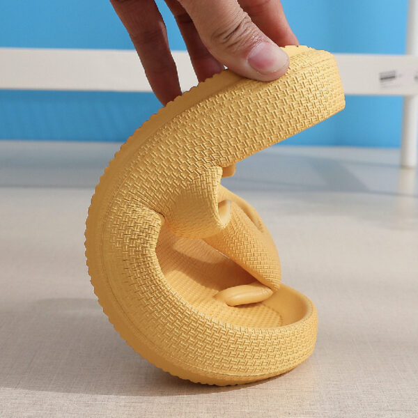Clip Toe Shoes Eva Non-Slip Slippers Soft Sole Flip Flops Women Thick Bottom Bathroom Slides Summer - Image 4