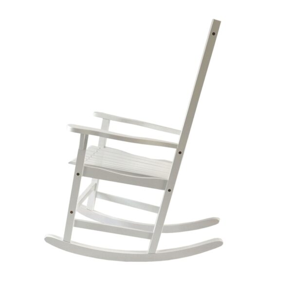 Porch Garden Rocking Chairs White - Image 6