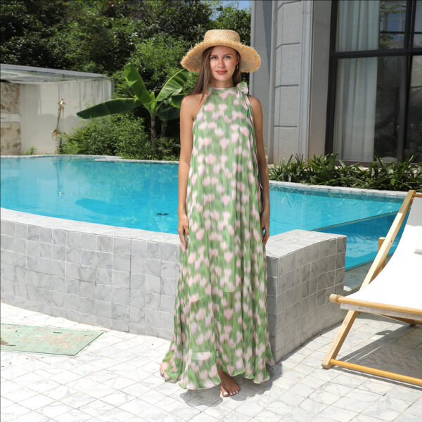Women's Fashion Simple Printed Dresses - Image 5