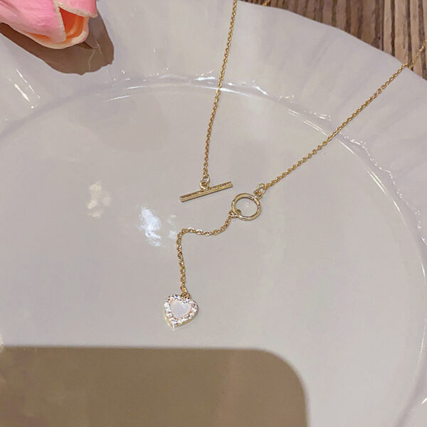 Design Love Titanium Steel Necklace For Women - Image 4