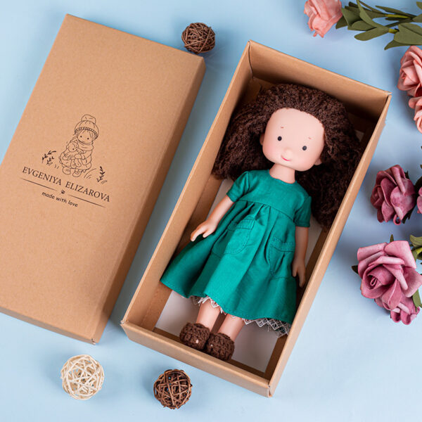 Handmade Waldorf Pure Cotton Doll - Image 4