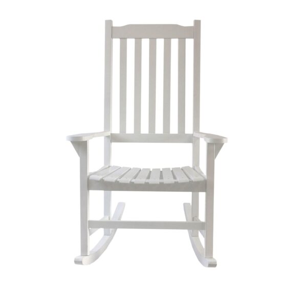 Porch Garden Rocking Chairs White - Image 9