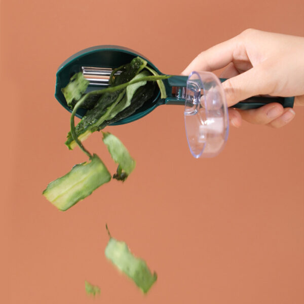 Peeling Knife With Storage Lid Fruit And Potato Peeler Kitchen Gadgets - Image 10