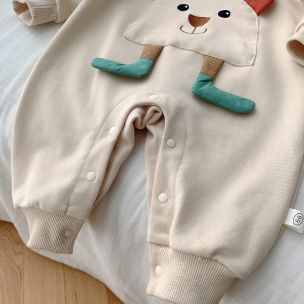 Baby Super Cute Jumpsuit South Korea Cartoon Crawling Suit - Image 2